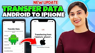 How to Transfer data Android to iphone  Easy Way [upl. by Schoenfelder973]