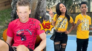 AJ Bennett Jr Vs Ashton Myler Ninja Kidz TV Lifestyle Comparison [upl. by Elvin]