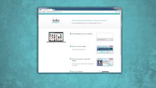 Setting up your Kobo Glo eReader Howto [upl. by Eicnahc]