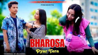 Bharosa Pyar Tera  Sahir Ali Bagga  Bawafa Sad Love Story  Anda Or Pagli Sad Love Story [upl. by Ahseenal]