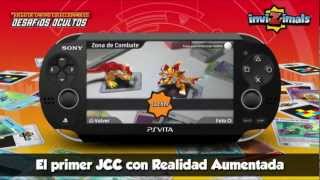 InviZimals PSVITA Android and IOS Trailer Spanish version [upl. by Anavrin]