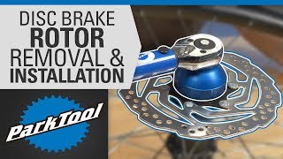 How to Replace a Bicycle Disc Brake Rotor [upl. by Ailsa]