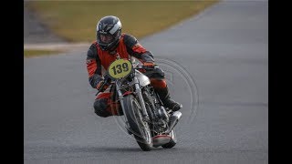 Laverda Montjuic race bike at the Donington Park CRMC festival 2018 [upl. by Syst]