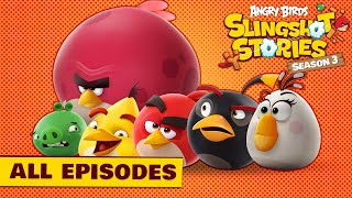 Angry Birds Slingshot Stories S3  All Episodes [upl. by Leissam]