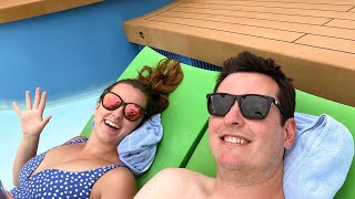 Enjoying The Ship While Docked in Nassau  Freedom of the Seas Cruise Vlog  Royal Caribbean Vlog [upl. by Niryt]