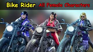 TEKKEN 8  Bike Rider All Female Characters  ProGamerSaga [upl. by Jacie]