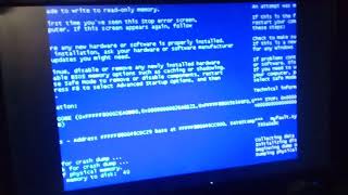 DVD SCREENSAVER HITS CORNER HAS BSOD [upl. by Eizle]