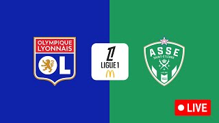 🔴 LYON  SAINTÉTIENNE  🔥 Le derby le PLUS CHAUD DE FRANCE   ol vs asse   LIGUE 1  LIVEDIRECT [upl. by Ojillek]