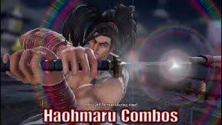 Soul Calibur 6 Haohmaru Combos [upl. by Oimetra]