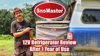 SnoMaster 12v Fridge Freezer Reviews After 1 Year in an Overland Vehicle [upl. by Libbi639]