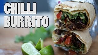 CHILLI BURRITO RECIPE  John Quilter [upl. by Remas]