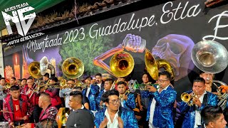 Mural 2023 PEQUEÑA DEL VALLE Y ALIADOS DE LA BANDA Guadalupe Etla Muerteada Ombligos de Lumbre [upl. by Neillij]