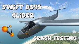 BeamNG Drive Swift DS95 v1 Glider Crash Testing 52  Insanegaz [upl. by Neeleuqcaj]