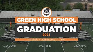 Green High School Graduation 2021 [upl. by Cutter]