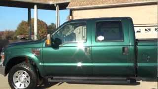 2008 FORD F350 CREW CAB 4X4 6 4L DIESEL XLT FOR SALE F250 MANUAL SEE WWW SUNSETMILAN COM [upl. by Elsbeth87]