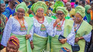 OSUN OSOGBO FESTIVAL 2024 DAY 1 WOO POPO HOLDS AS OBA ATAOJA PAY HOMAGE TO THE OLDEST CHIEFS [upl. by Ainattirb]