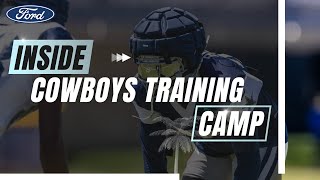 Inside Cowboys Training Camp Pads Practice Day 2  Dallas Cowboys 2024 [upl. by Auqemahs]