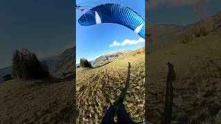 Sliding the slopes  Flow Paragliders Mullet X Parakiting Fun paragliding flowmulletx [upl. by Nileak]