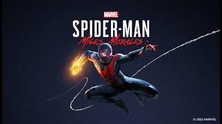 asus rog ally game pc Marvel Spider Man Miles Morales Roxxon Lab  West with classic suit [upl. by Ellehsad]