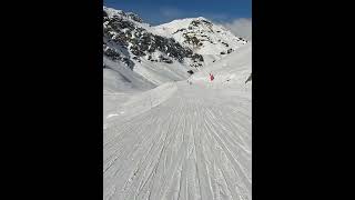 Les 3 Vallées France The Alps Part 24 shortstravelexplorenatureadventure skiingmountains [upl. by Llednahc524]