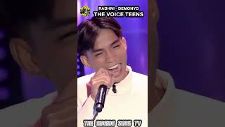 Radhni  Demonyo  The Voice Teens Blind Audition 2024 [upl. by Shererd]