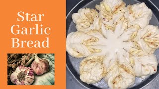 The Best Garlic Bread RecipeStar Garlic BreadGarlic Bread Recipe Eggless Garlic Bread [upl. by Akcimat216]