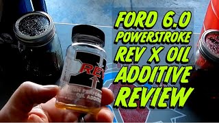 Ford 60 cold start before and after Rev X and Rotella T6 [upl. by Fuchs96]