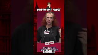 Dimitri hat Angst 👀😱 shortsfeed funny politik satire shorts linkeparteitag [upl. by Boigie387]