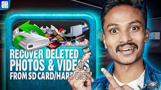 How to Recover Deleted Photos and Videos from SD CardHard Disk ✅ [upl. by Lorenzana]