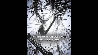 A True Warrior Does Not Seek To Win 🗿🔥  Sasaki Kojiro Edit  Vagabond Manga vagabond quotes [upl. by Lawrenson947]