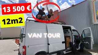 Rêve ou Cauchemar  Ces SAISONNIER voyagent et VIVENT dans un Renault Master de 12 m2 van tour life [upl. by Annawahs]