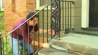 Resurfacing Concrete Steps  Todays Homeowner with Danny Lipford [upl. by Ingamar]