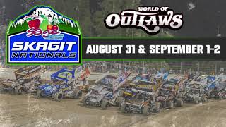 9223 Skagit Speedway World of Outlaws Night 3 Skagit Nationals HeatsDashLCSMainQualifying [upl. by Annayd]