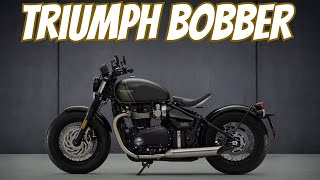 2024 Triumph Bonneville Bobber Demo and Review [upl. by Vola]