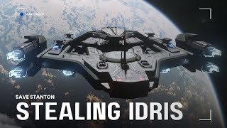 Stealing the Slicer Idris SOLO Star Citizen 3243 PTU [upl. by Ahtnammas]