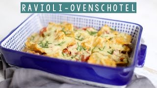 RECEPT Ravioliovenschotel met pesto  LEKKER EN SIMPEL [upl. by Riatsila271]