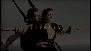 Titanic Piano Ambience Music  My Heart Will Go On amp Rain Sound 🌧️ 4K [upl. by Asabi]