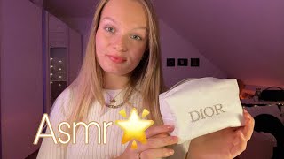 Asmr liebevolle Diorbeauty Verkäuferin berät dich🌟✨💄 [upl. by Ahtikal536]