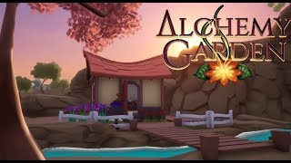 Alchemy Garden 1  Growing Finding amp Crafting Potions [upl. by Ahsienahs]