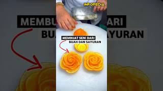 Skill Memotong Buah dan Sayuran Menjadi Seni  INFOPEDIA [upl. by Anjali62]