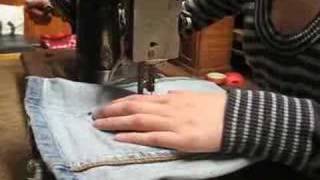 HOW TO make jeans skinny [upl. by Twila506]