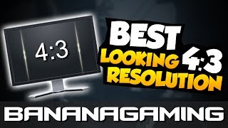 How to get the best looking 43 resolution Great for CSGO [upl. by Peddada]