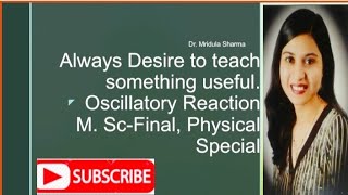 OscillatoryReactionsBZReaction instagram net gate unacademy physical  physicalchemistry [upl. by Atinaj247]