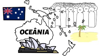 Oceania  Austrália Nova Zelândia e Nova Guiné [upl. by Nahttam]