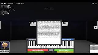 How to play daylight on roblox piano [upl. by Arannahs]