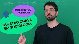 QUESTÕES de SOCIOLOGIA que Você PRECISA ACERTAR [upl. by Iviv]