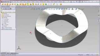 SolidWorks  Wave Spring Washer [upl. by Sianna]