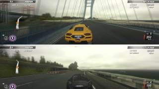 Crash Time 5  Undercover Split Screen Gameplay PC  Race on highway [upl. by Clite189]