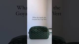 What fits inside the Goyard sac cap vert goyard goyardsaccapvert wimb handbags [upl. by Orelia756]