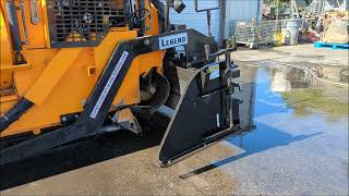 LeeBoy 8515B Paver 2022016 Left Auger [upl. by Rol349]